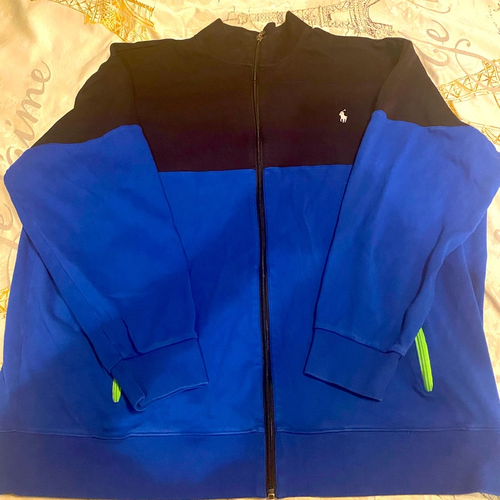 3XLT Polo Sweatshirt